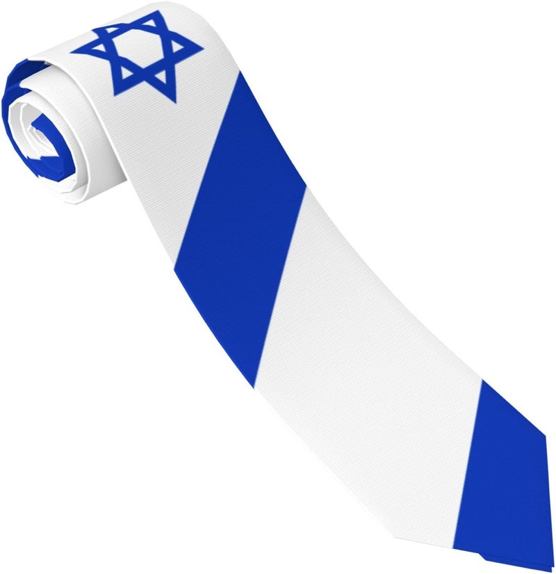 AKMCBSH National Flags Tie Comfortable Soft Novelty Necktie Unisex for Weddings Party Birthday Gift - Image 1